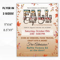 craft fair flyer fall